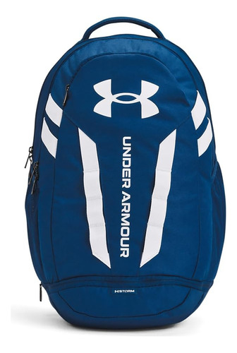 Mochila Impermeable Under Armour Hustle 5.0 Azul Universidad