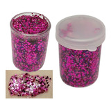 Glitter En Gel Varios Colores Para Rostro Pink Sugar