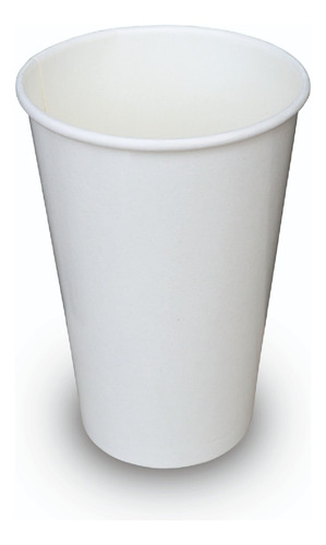 Vaso Descartable Polipapel Blanco 8oz (240cc) X 100