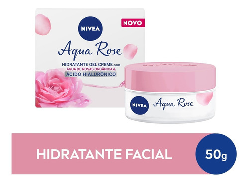 Hidratante Facial Nivea Aqua Rose Gel Creme 50ml