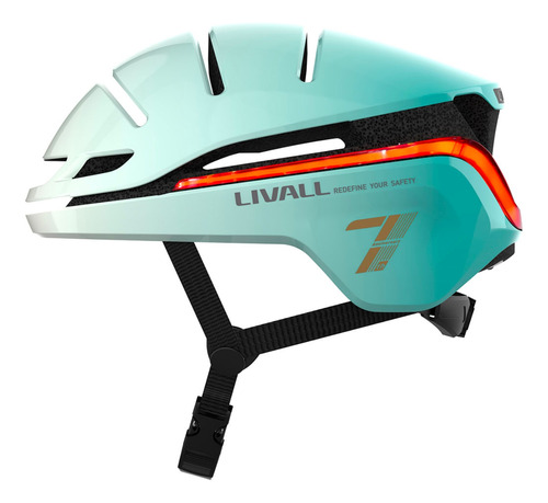 Casco Inteligente Led Evo21 Talla L Menta