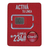 Chip Prepago Claro 4g 