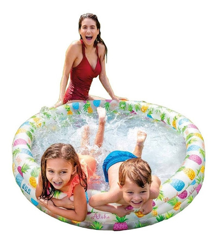 Piscina Cool Fashion Tropical Intex Niños Y Adultos Hogar 