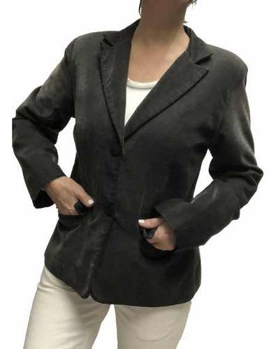 Blazer Mujer Orix Talle L Corderoy Impecable Perfecto