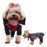 Disfraz Para Perro Conde Dracula Grande (talla 16 A 22)