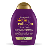Shampoo Ogx Thick & Full + Biotin & Collagen 385 Ml
