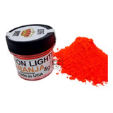 Polvo Colorante Comestible Fluor Neon Naranja Importado