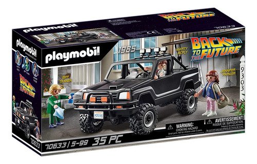 Playmobil 70633 Volver Al Futuro Camioneta Marty Mcfly 