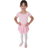 Ballet Roupa Kit Completo Infantil 02 Ao 12 Anos