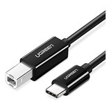 Ugreen Cable Usb Tipo C A Impresora Alta Calidad 1m