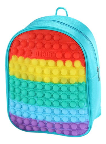 Bolso Escolar Popit Grande,mochila Escolar Push Pop It