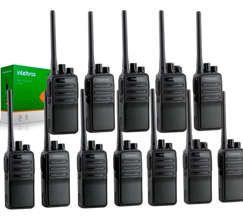 Kit 12x Rádio Comunicador Par Longo Alcance Rc 3002 G2 