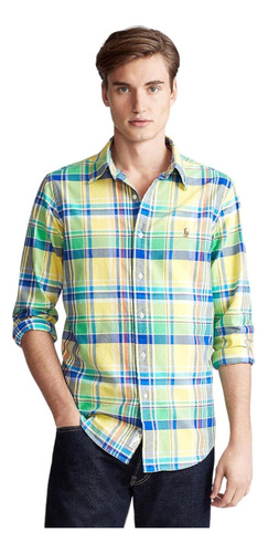 Polo Ralph Lauren Classic Oxford - Hombre Camisa Manga Larga