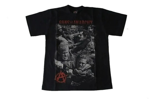 Camiseta Blusa Unissex Adulto Sons Of Anarchy Soa Bo809
