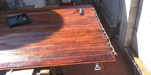 Trabajos De Pintura En Cortinas Persianas De Madera Amba