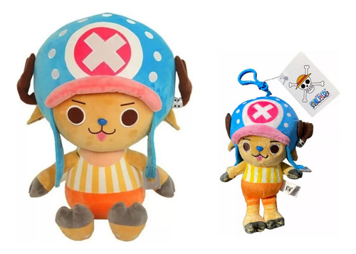 Set 2 Peluches Tony Tony Chopper Cosplay One Piece Mugiwara