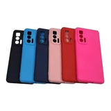 Funda Silicone Case + Hidrogel Opaco Para Moto Edge 20 Lite