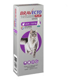 Antipulgas Bravecto Transdermal Plus Gatos De 6,25 A 12,5 Kg