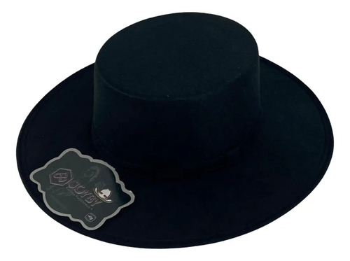 Sombrero Cordobés Unisex Hipster Vintage Ala Plana Premium | MercadoLibre