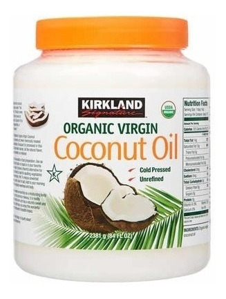 Aceite De Coco Virgen Organico 2.5 Litros Coconut Oil