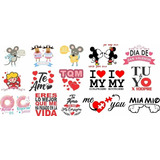 Kit Diseños Logos Vectores Día Enamorados San Valentín Amor
