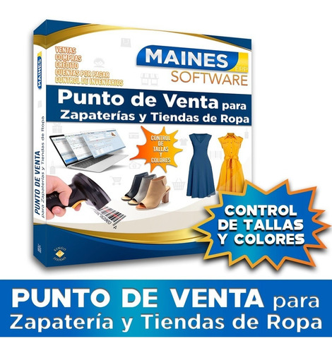 Software Punto Venta Para Zapaterias Y Tienda De Ropa