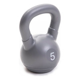 Pesas Rusas 5 Kg Mir Pvc Mancuerna Kettlebell Pesa Cross Color Gris