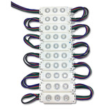 Modulo Led Smd 5050 Exterior Rgb 0.72w 12v X10 Unidades