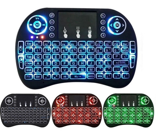 Mini Teclado Touchpad Inalambrico Smart Tv Mouse Portatil