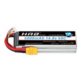 Bateria Lipo 14.8v 5000mah 50c 4s Xt90 Plug Hrb