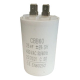 Capacitor Cbb60 25uf 450 Vac 50/60 Hz Ii