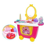 Empujar El Carrito De Maquillaje Juego Juguete Para Niñas.