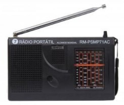 Rádio Portátil Motobras 7 Faixas Psmp714 Ac