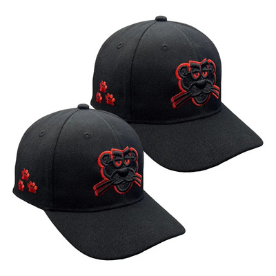 Gorra Pantera Rosa Black Pack 2 Pzs Económica Con Envío Negro Unitalla