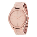 Reloj  Michael Kors Para Mujer Mk3197 Oro Rosa De Acero