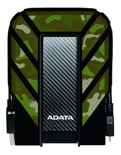 Disco Externo Adata 1tb Usb 3.0 Hd710 Apto Golpes Gtia Color Verde Musgo