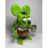 Exclusivo Boneco Rat Fink / Rot Hod Retrô - Único No Site!