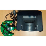 Nintendo 64 Usa + C. Verde Original + Cable Alt + Jumper Pak
