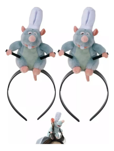 Diademas Ratatouille, Tarjetas Para El Pelo X2