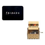 Combo Tapete Y Caja Musical Serie Friends - Regalo Colección