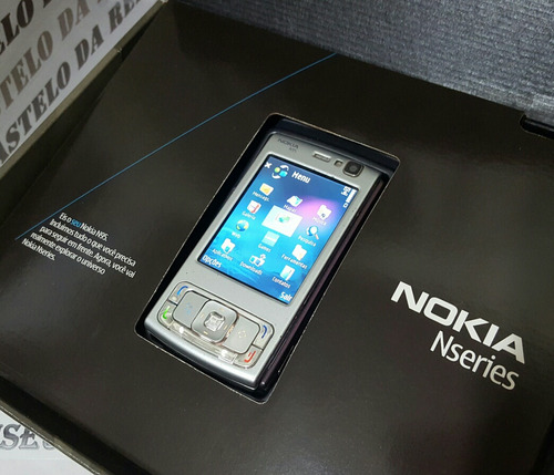 Celular Nokia N95 Original Brasil Na Caixa Antigo Relíquia 