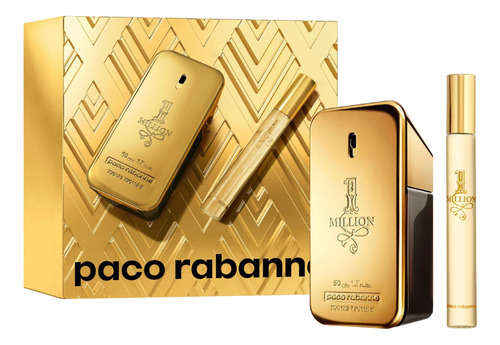 Paco Rabanne One Million Estu Edt 50ml+10ml Silk Perfumes