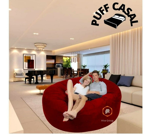 Puff Sofá Gigante Casal 1.90x70 Lançamento Com Enchimento