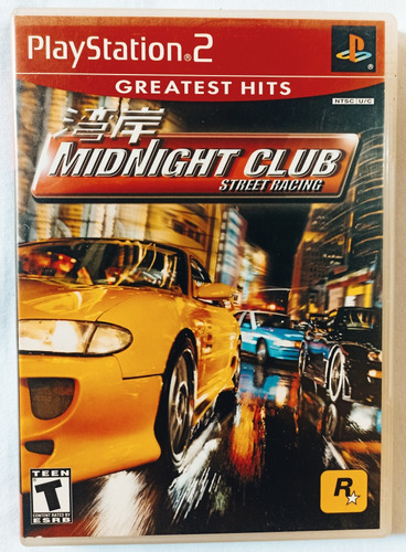 Jogo Playstation 2 Original Midnight Club - Street Racing