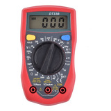 Multimetro Digital Led Tester Voltímetro Medidor Dt33series