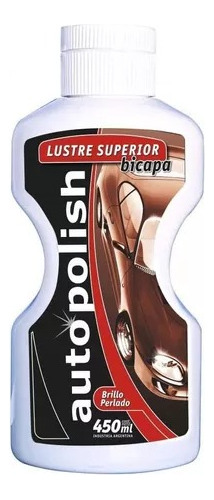 Autopolish Lustre Superior Bicapa Brillo Perlado X 450ml    