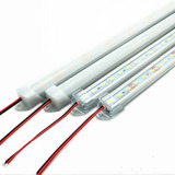 05 Barra Led 24 V 50cm Branco Frio C/ Calha