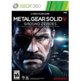 Metal Gear Solid V Ground Zeroes Xbox 360 Fisico