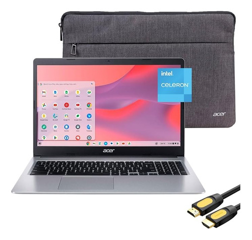 Laptop Acer Chromebook Intel Celeron N4020 4gb Ram Win11