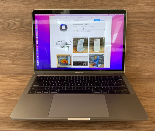 Macbook Pro 13 Gris 8gb Ram 256ssd + Carcasa Y Protector 